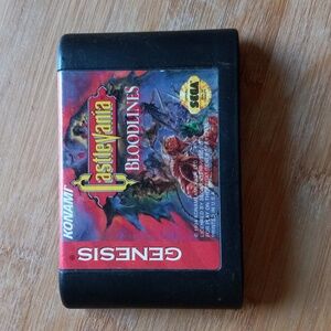 Castlevania Bloodlines Sega Genesis